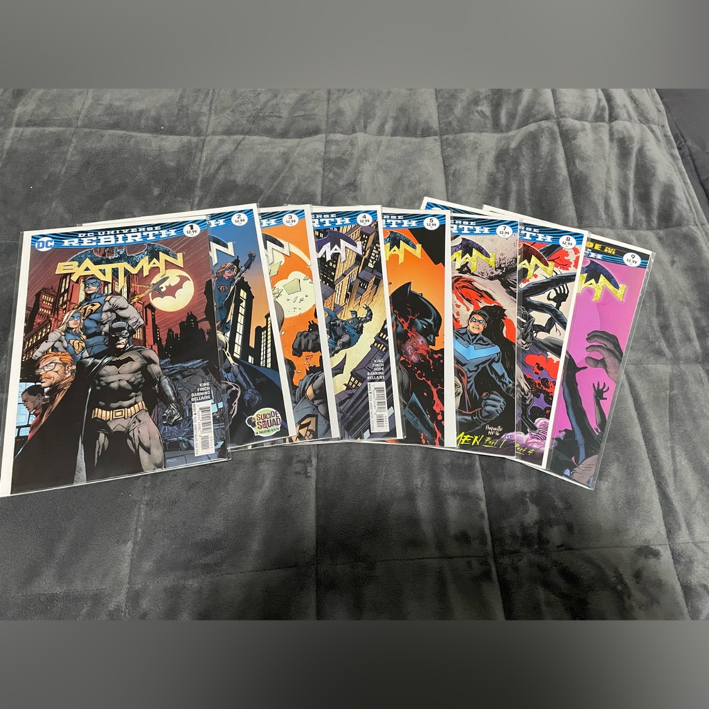 DC’s Batman Rebirth - Issues 1-5, 7-9